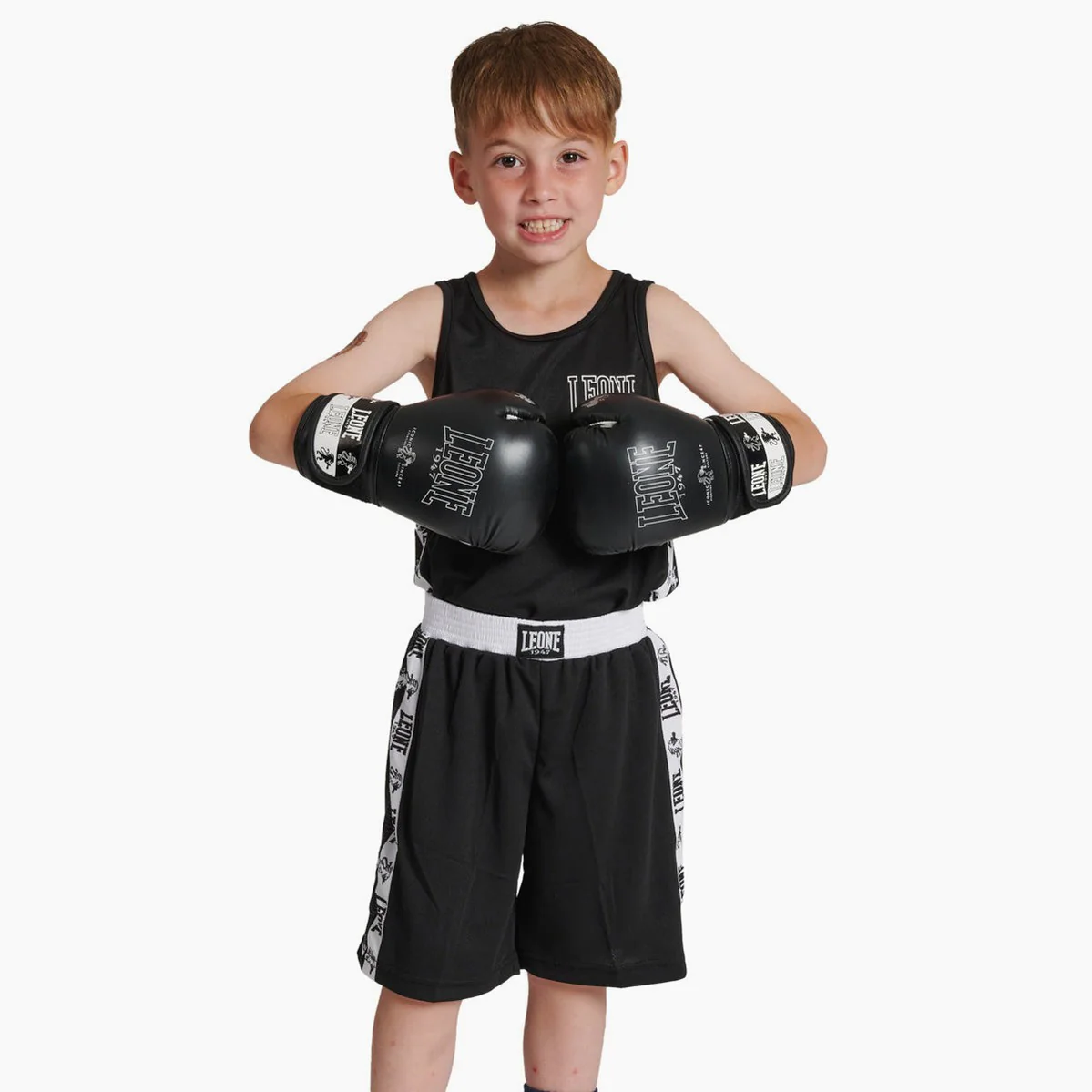 Camiseta sin mangas niño boxeo Leone Iconic AB231J  - Image 20