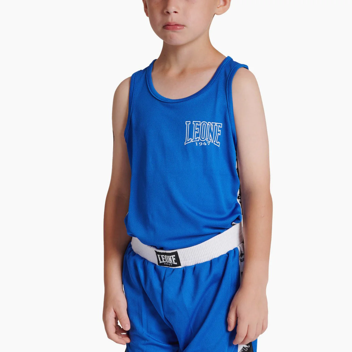Camiseta sin mangas niño boxeo Leone Iconic AB231J  - Image 5