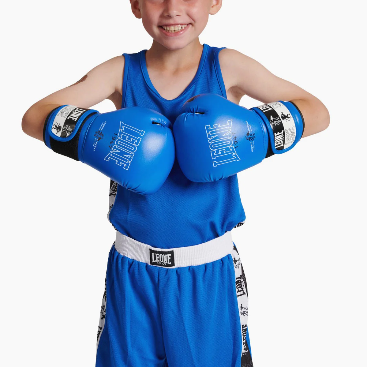 Camiseta sin mangas niño boxeo Leone Iconic AB231J  - Image 6
