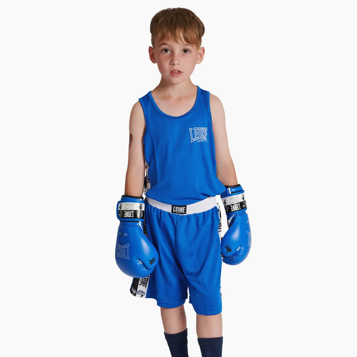 Camiseta sin mangas niño boxeo Leone Iconic AB231J  - Image 7