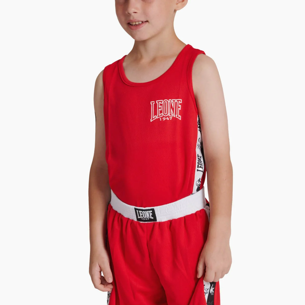 Camiseta sin mangas niño boxeo Leone Iconic AB231J  - Image 9