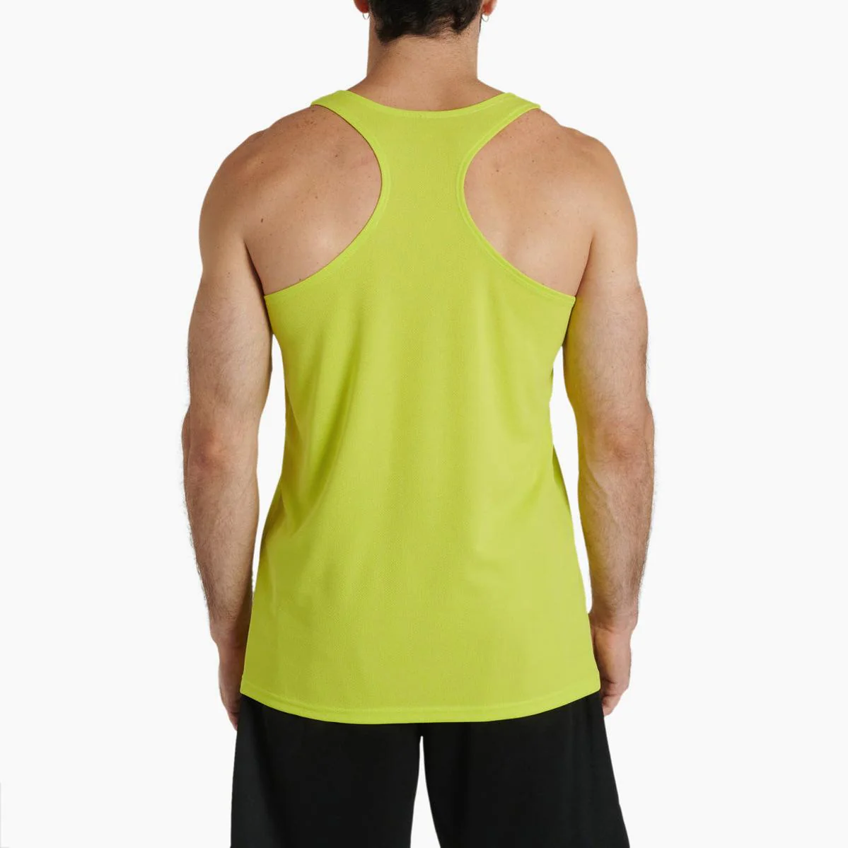 Camiseta sin mangas Leone Logo ABX118 Verde lima  - Image 2