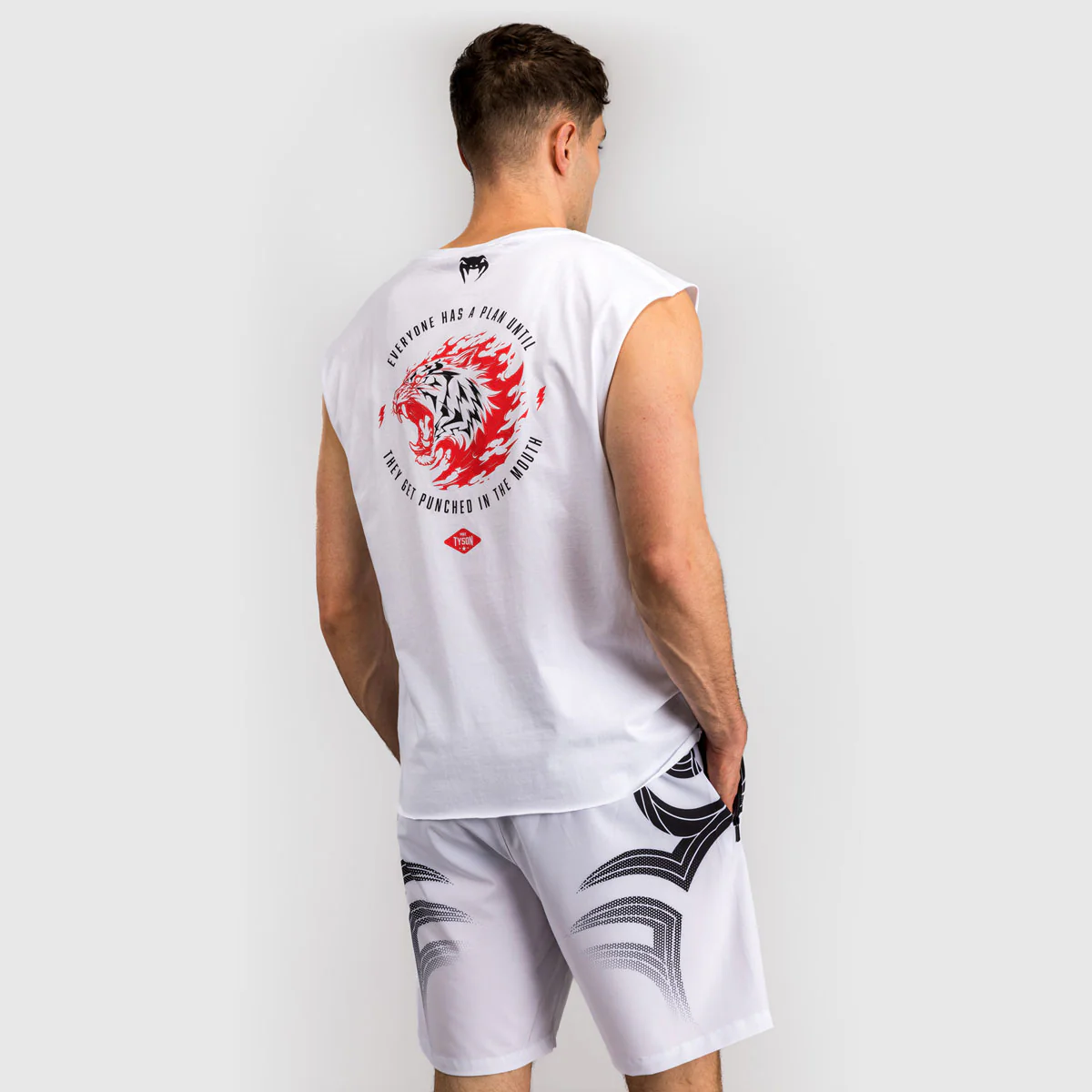 Camiseta sin mangas Venum x Mike Tyson Blanco - Image 3
