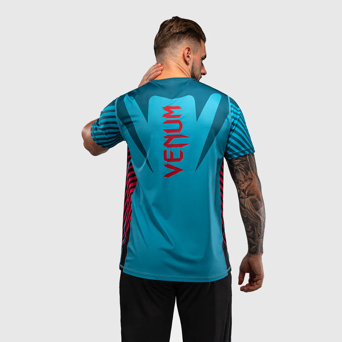 Camiseta Venum Attack 90 Dry Tech Turquesa  - Image 3