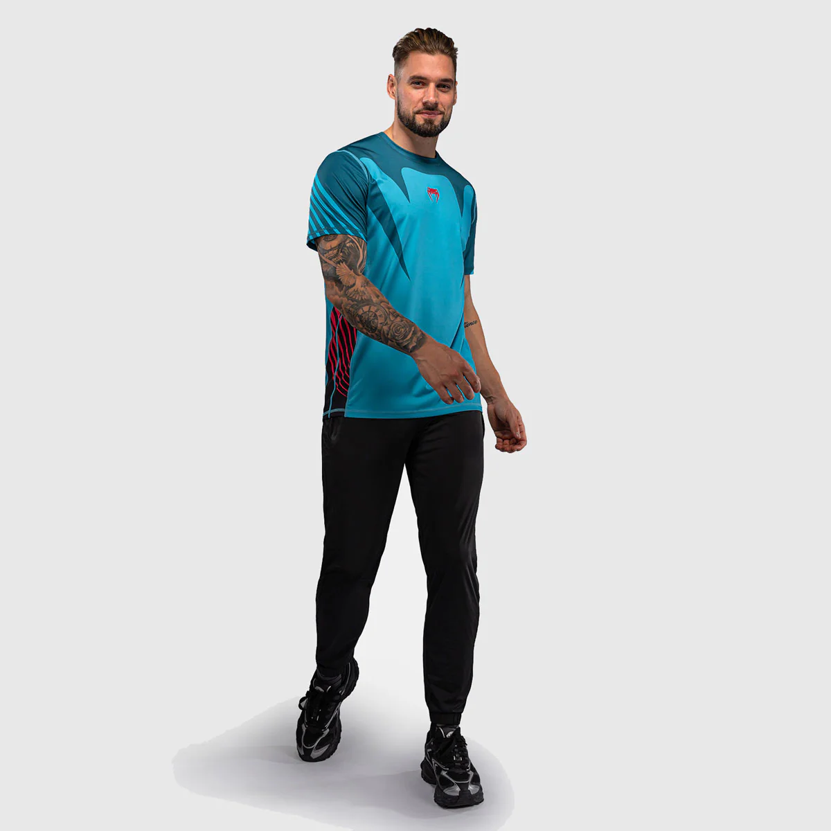 Camiseta Venum Attack 90 Dry Tech Turquesa  - Image 4