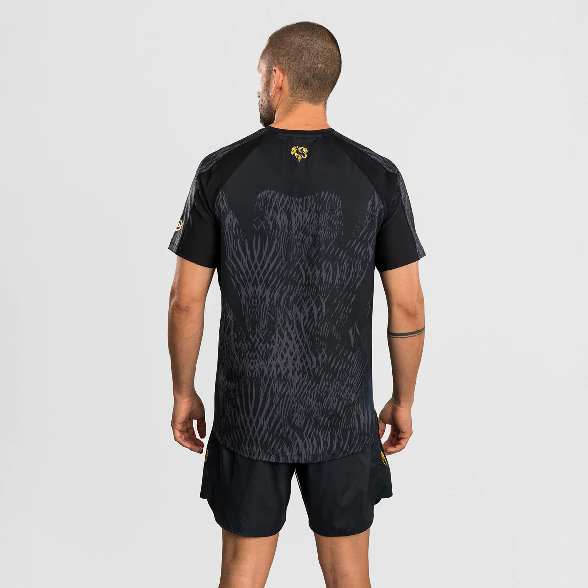 Camiseta Venum Dry Tech Chimaev Wild Borz Negro - Image 3