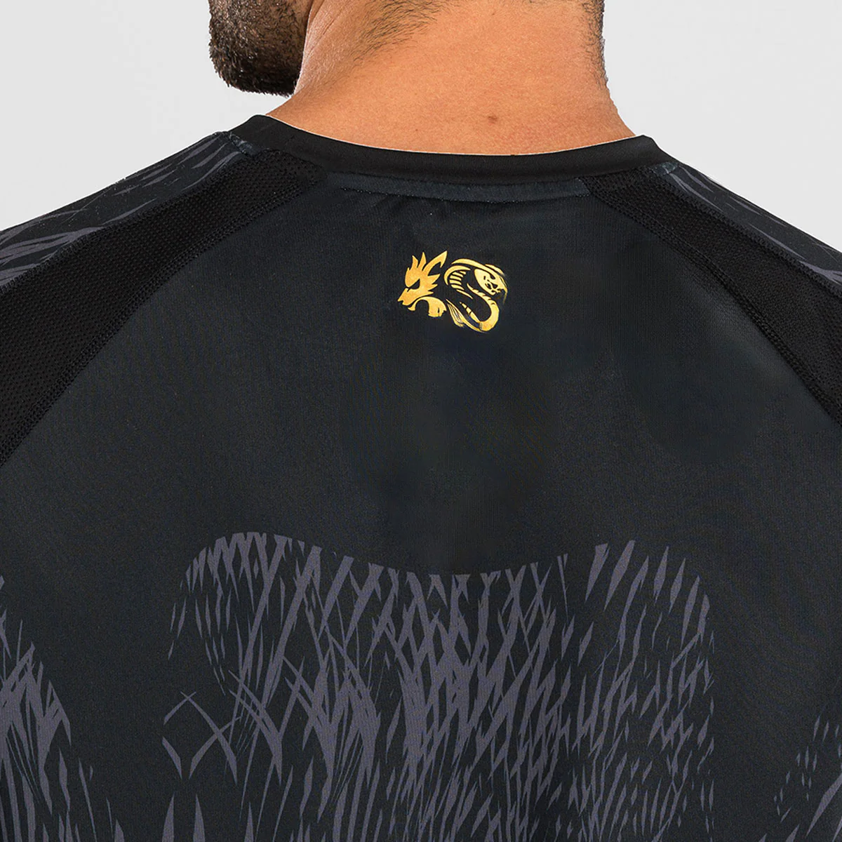 Camiseta Venum Dry Tech Chimaev Wild Borz Negro - Image 7