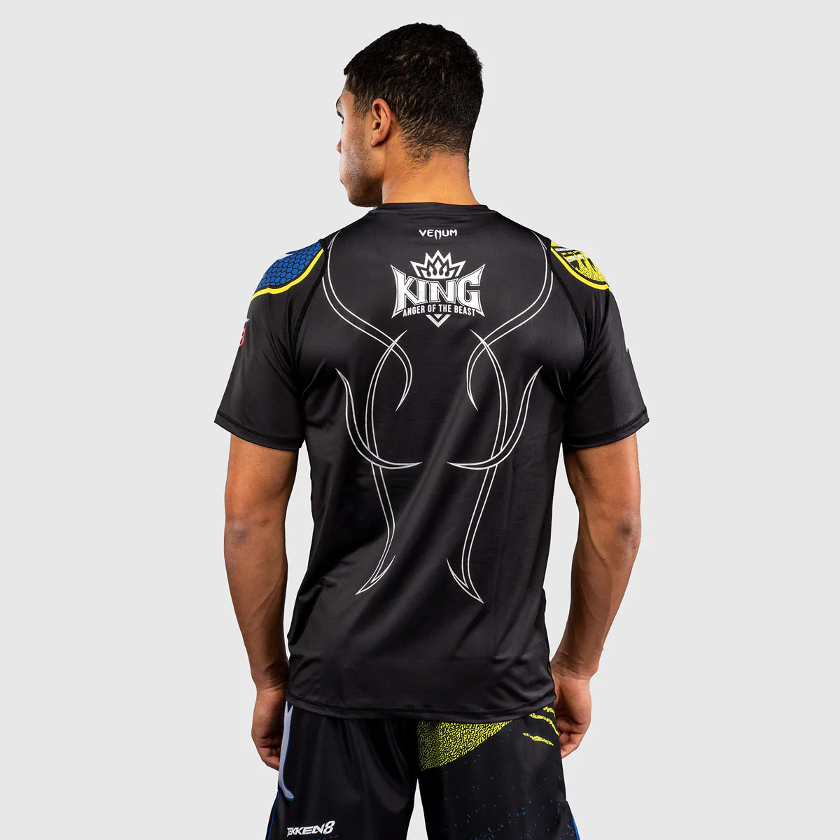 Camiseta Venum Dry Tech Tekken 8 King Negro-amarillo  - Image 4