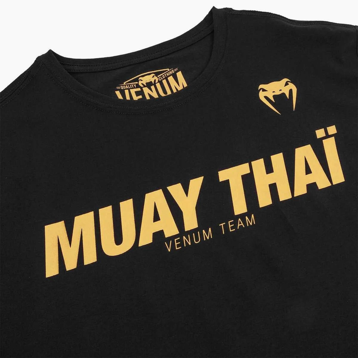 Camiseta Venum Muay Thai VT Negro-Oro  - Image 4