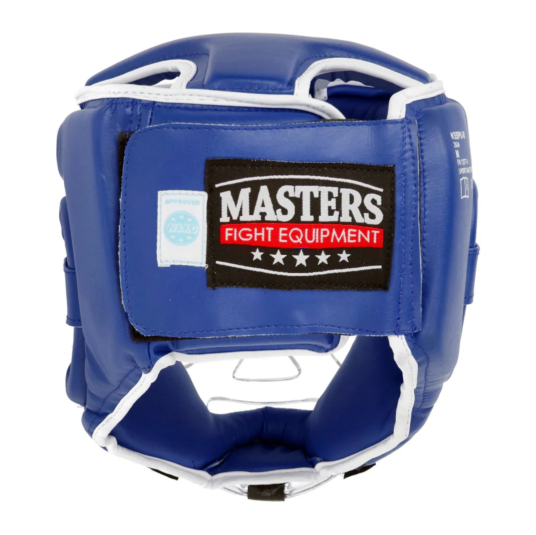 Casco con visera Masters WAKO Azul  - Image 4