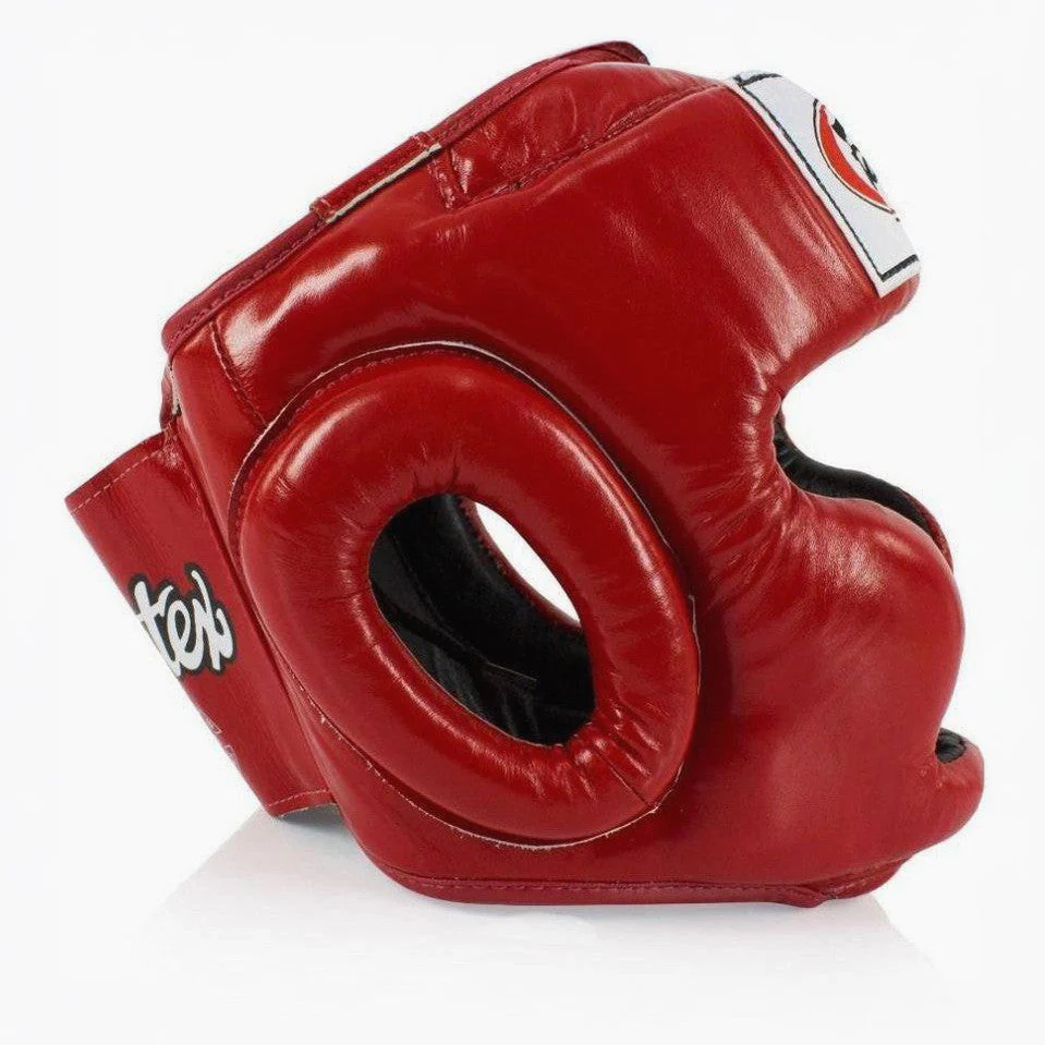 Casco Fairtex Cobertura Completa HG3 Rojo  - Image 3