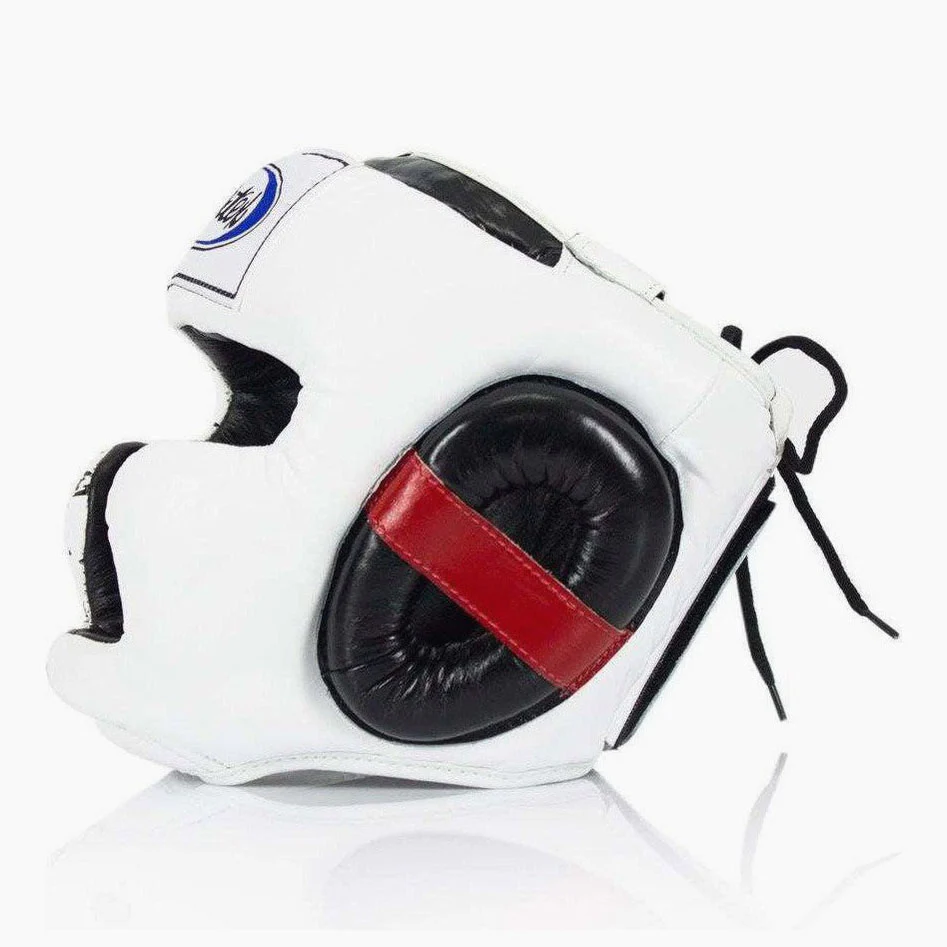 Casco Fairtex Super Sparring HG10 Blanco  - Image 3