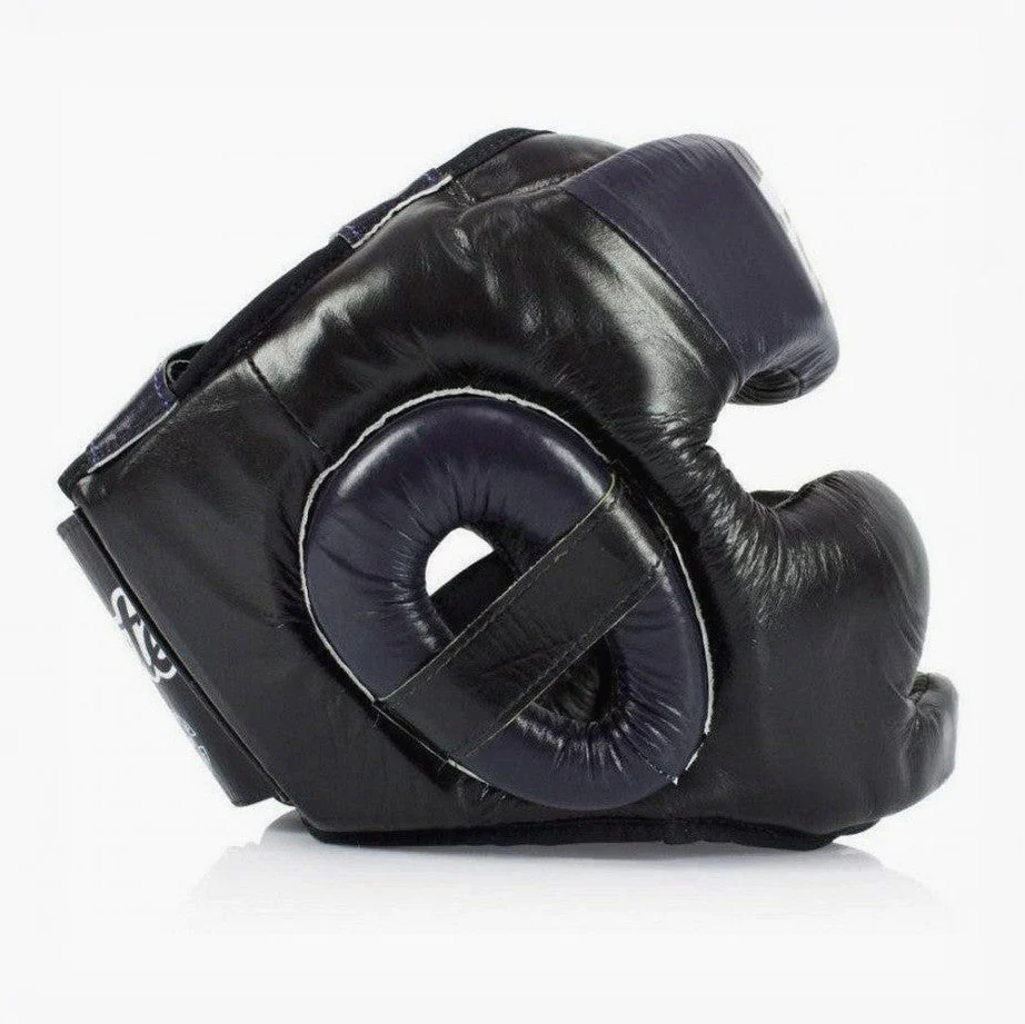 Casco Fairtex Diagonal Vision Sparring HG13 Negro-azul  - Image 3