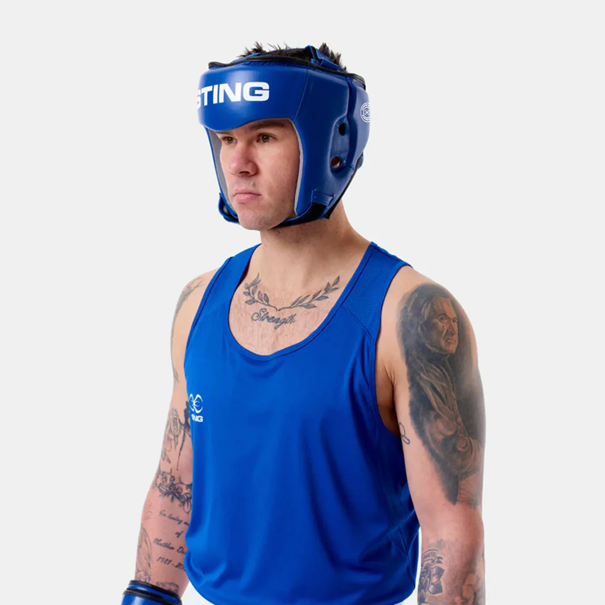Casco Sting Competition Aprobado World Boxing Azul  - Image 4