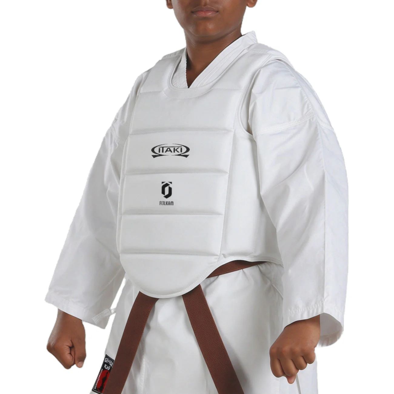 Chaleco protector Karate Itaki U14 FIJLKAM Art.69J