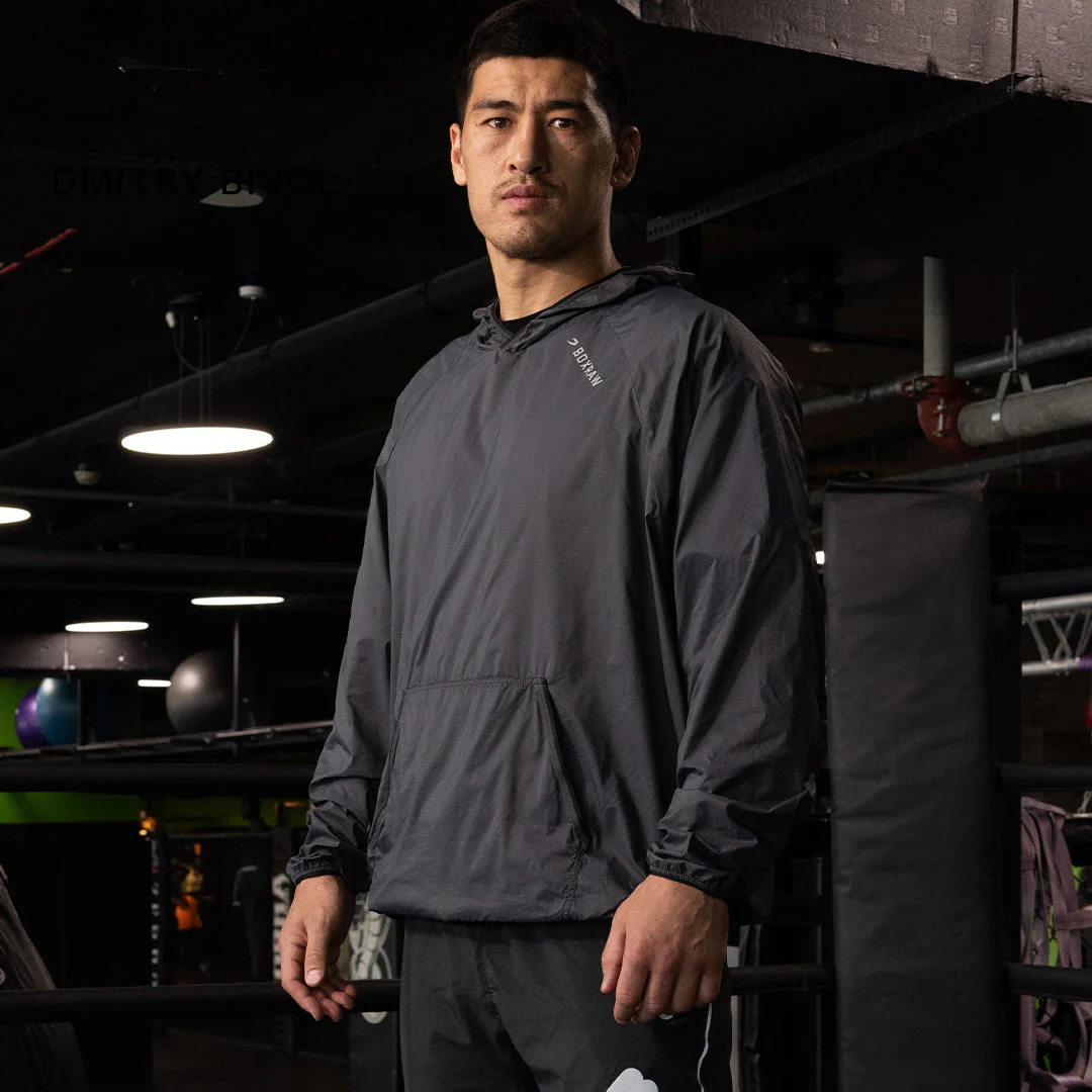 Chaqueta cortavientos Boxraw Genaro Oversize negra  - Image 11