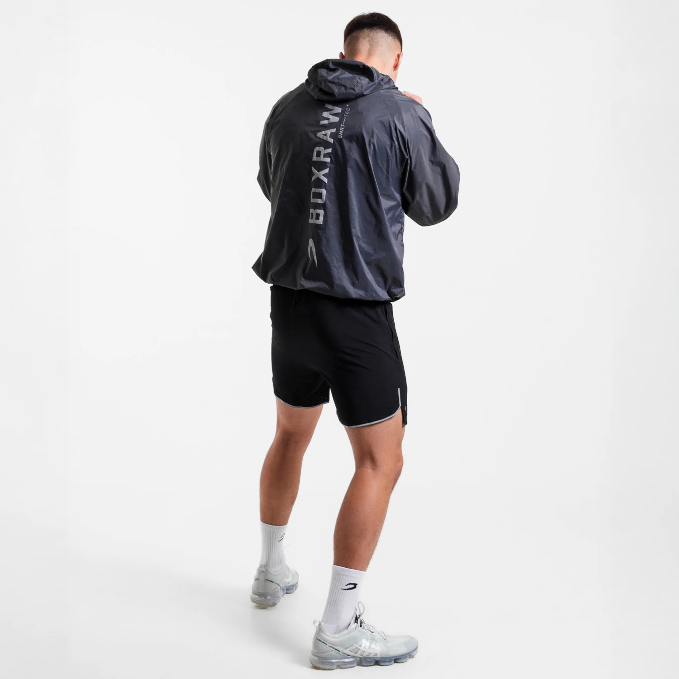 Chaqueta cortavientos Boxraw Genaro Oversize negra  - Image 2