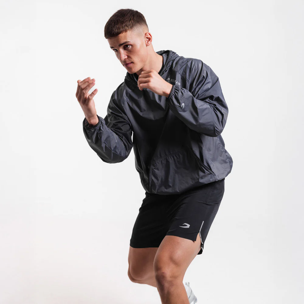 Chaqueta cortavientos Boxraw Genaro Oversize negra  - Image 5