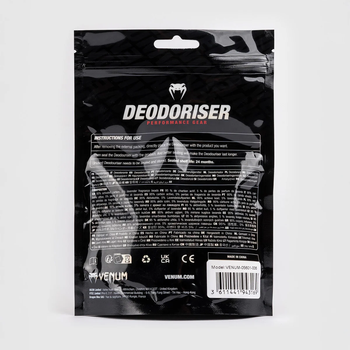 Desodorante Venum Kontact para Guantes de boxeo y Zapatos Limón  - Image 4