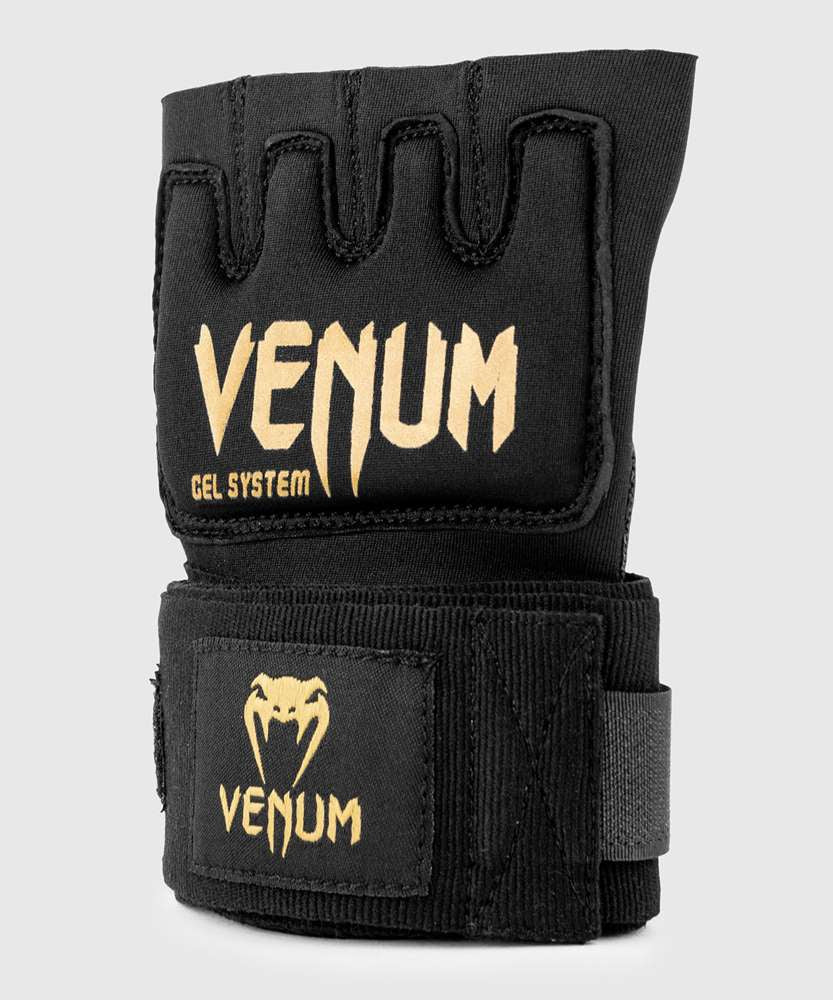 Guante-venda de boxeo en Gel Venum Kontact Negro-oro - Image 4