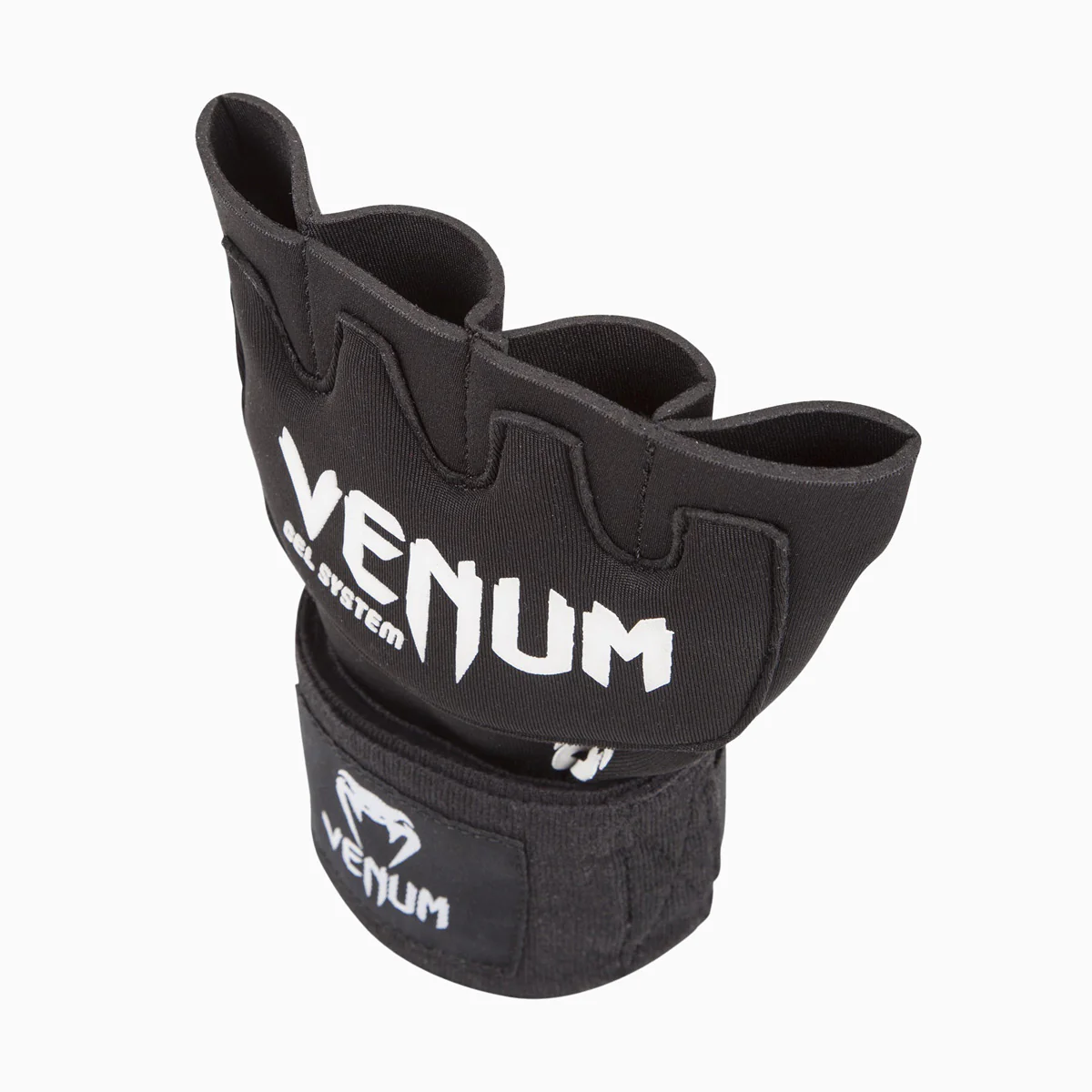 Guante-venda de boxeo en Gel Venum Kontact Quick Wraps negro  - Image 4