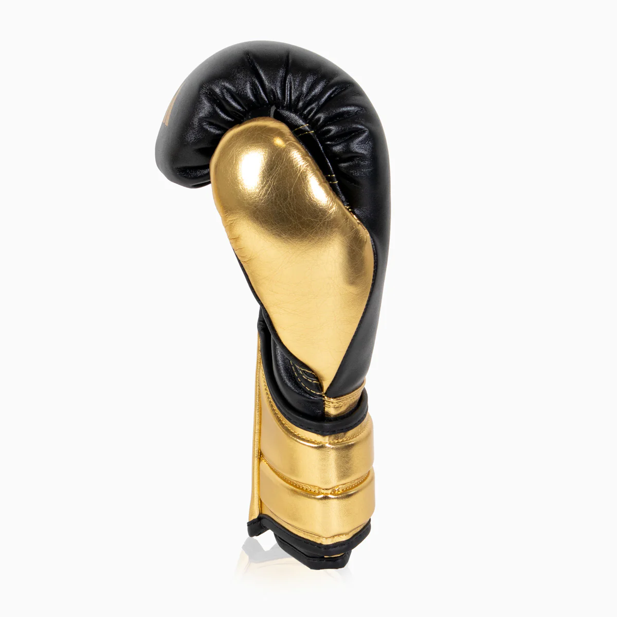 Guantes de boxeo Adidas Hybrid 500 Pro con Velcro Negro-oro - Image 4