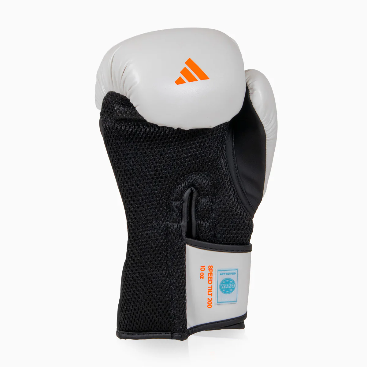 Guantes de boxeo Adidas Speed Tilt 200 WAKO 10 Oz Blanco-negro-rojo  - Image 3