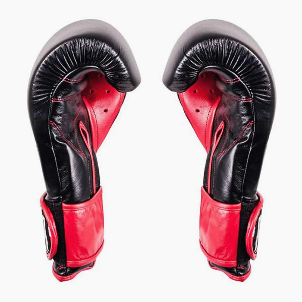 Guantes de boxeo Cleto Reyes Extra acolchado CE8 Negro Rojo  - Image 3