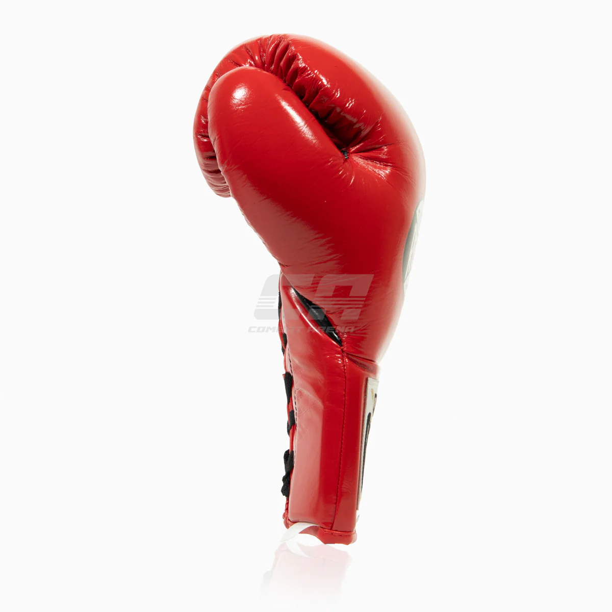 Guantes de boxeo Cleto Reyes Profesional CB2 Rojo-Negro con cordones  - Image 4