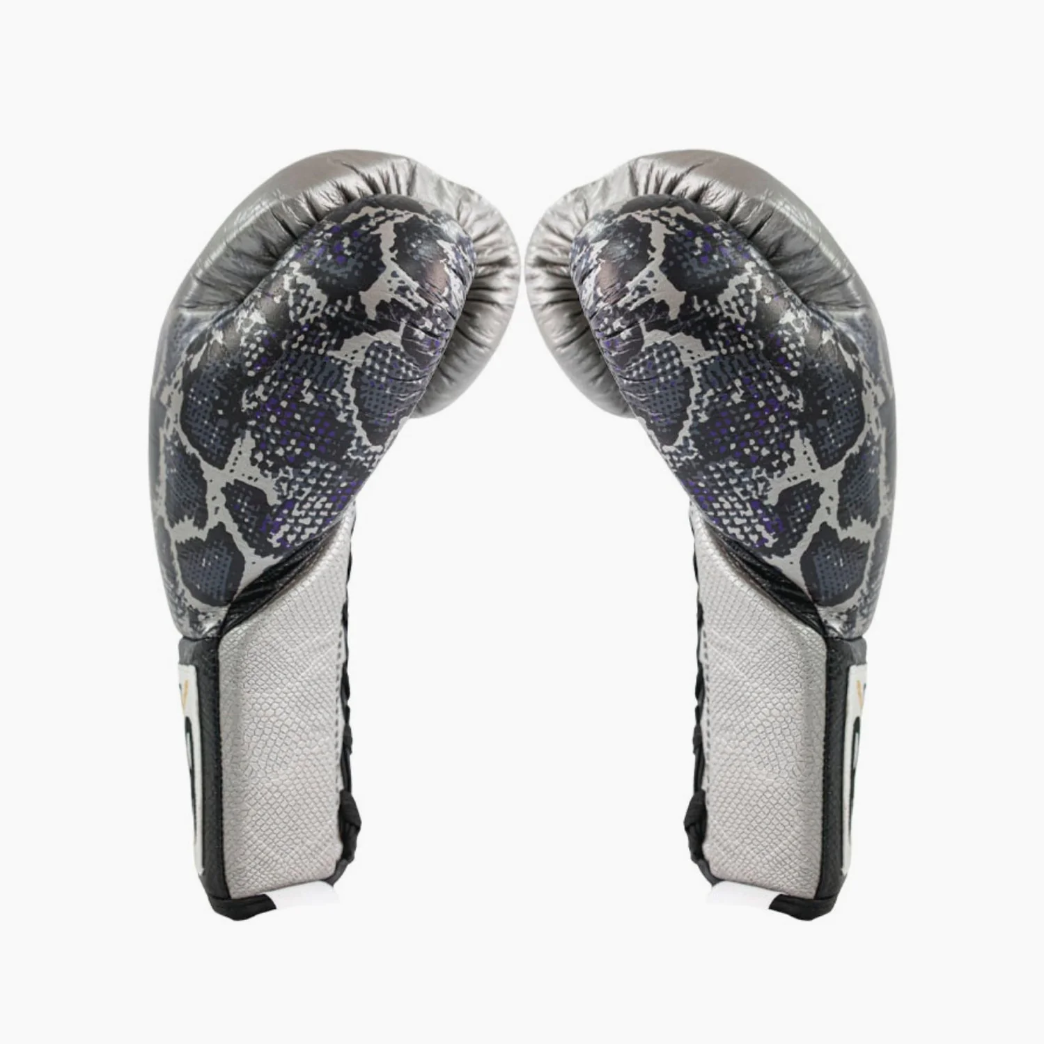 Guantes de boxeo Cleto Reyes Profesional CB2 Steel Snake con cordones  - Image 3