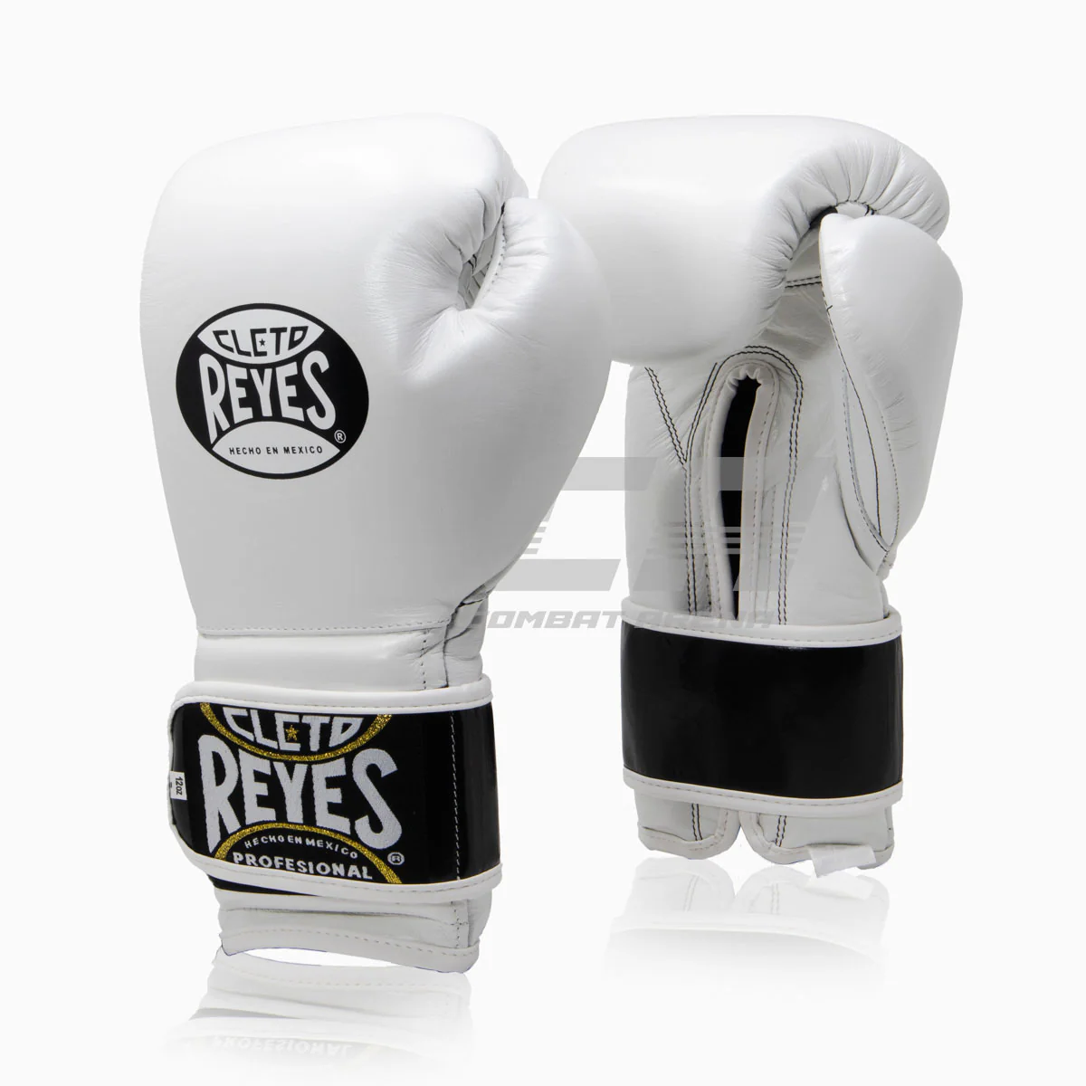 Guantes de boxeo Cleto Reyes Sparring CE6 Blanco-negro 