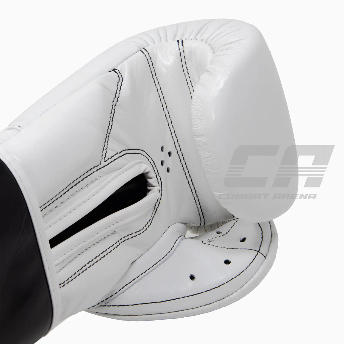 Guantes de boxeo Cleto Reyes Sparring CE6 Blanco-negro  - Image 2