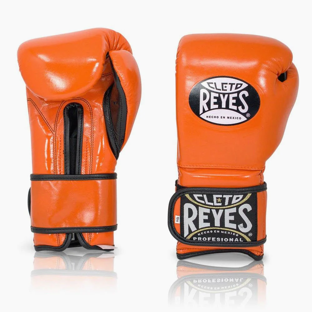 Guantes de boxeo Cleto Reyes Sparring CE6 Naranja  - Image 2
