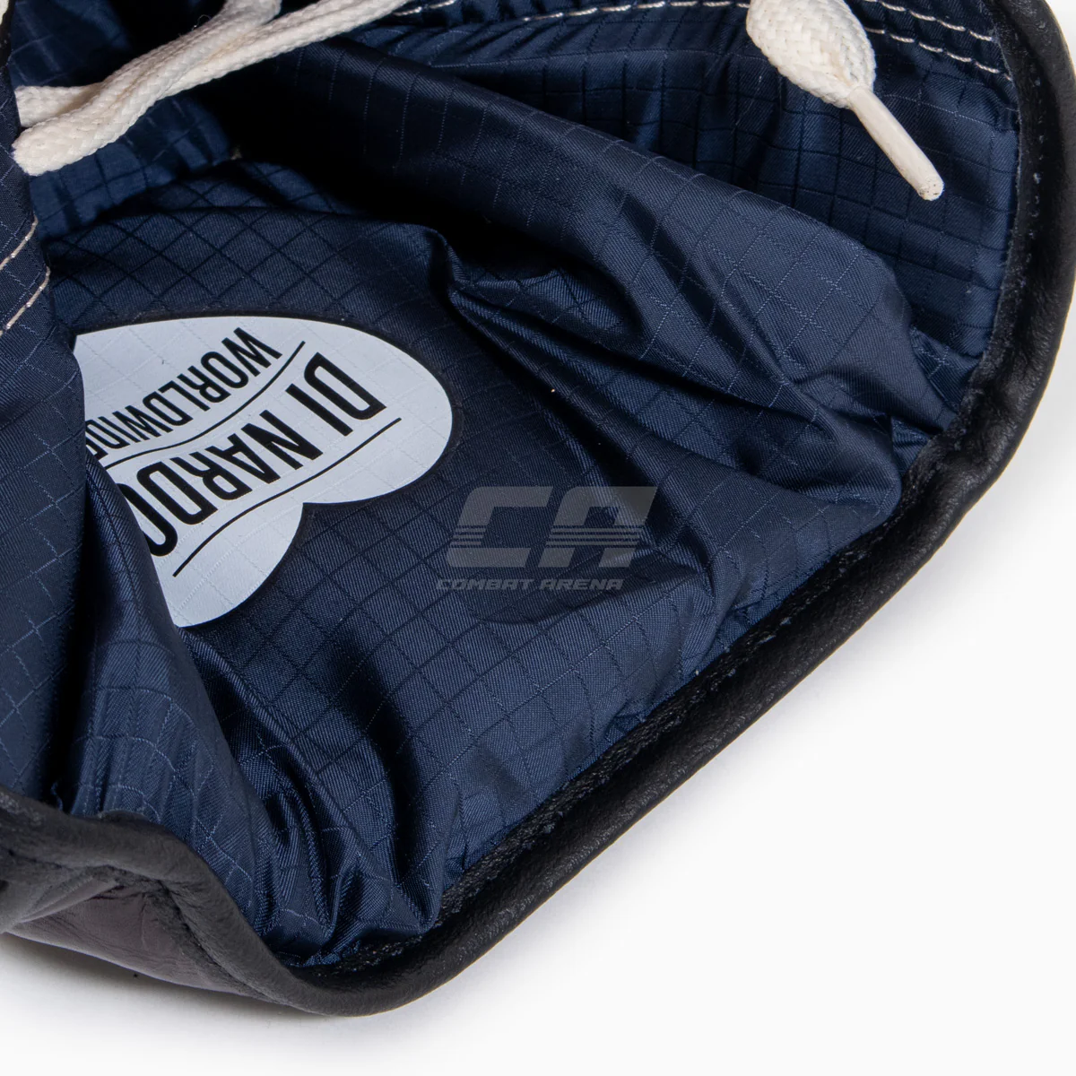 Guantes de boxeo Di Nardo con cordones Borgoña-Negro 14 oz  - Image 10