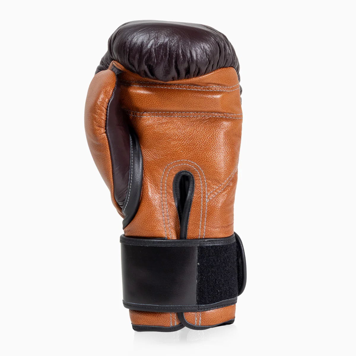 Guantes de boxeo Di Nardo con Velcro 14 Oz Borgoña-coñac - Image 4