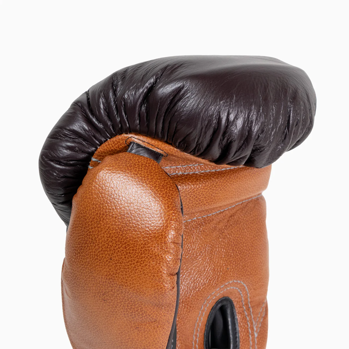 Guantes de boxeo Di Nardo con Velcro 14 Oz Borgoña-coñac - Image 7