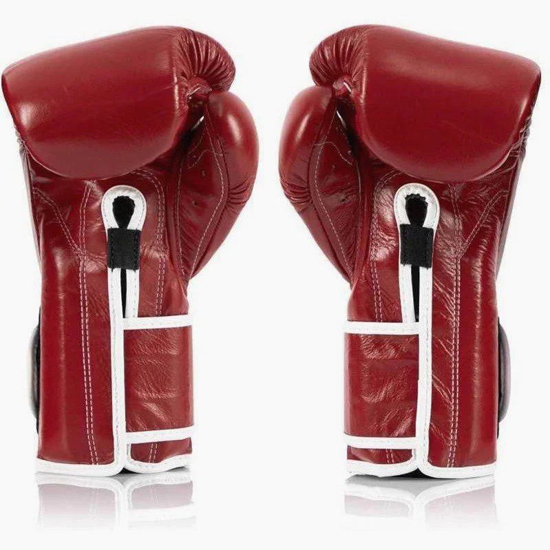 Guantes de boxeo Fairtex Mexican Estilo BGV9 Rojo-blanco - Image 3
