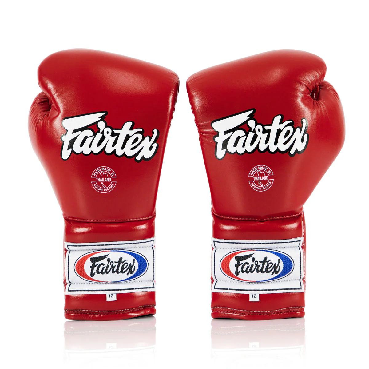 Guantes de boxeo Fairtex Entrenamiento PRO Mexican Estilo BGL7 Rojo  - Image 2
