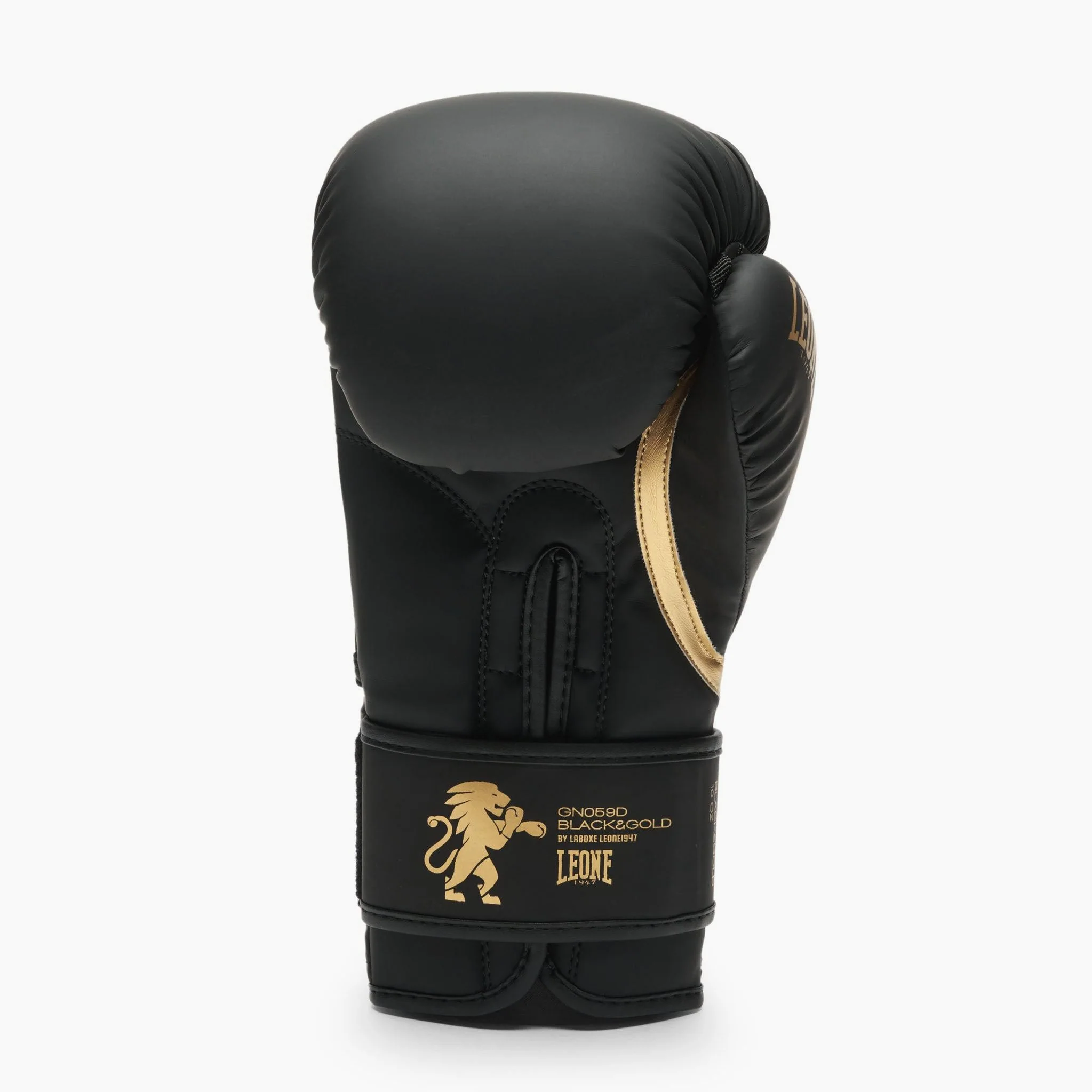 Guantes de boxeo Leone GN059D Negro&Dorado  - Image 5
