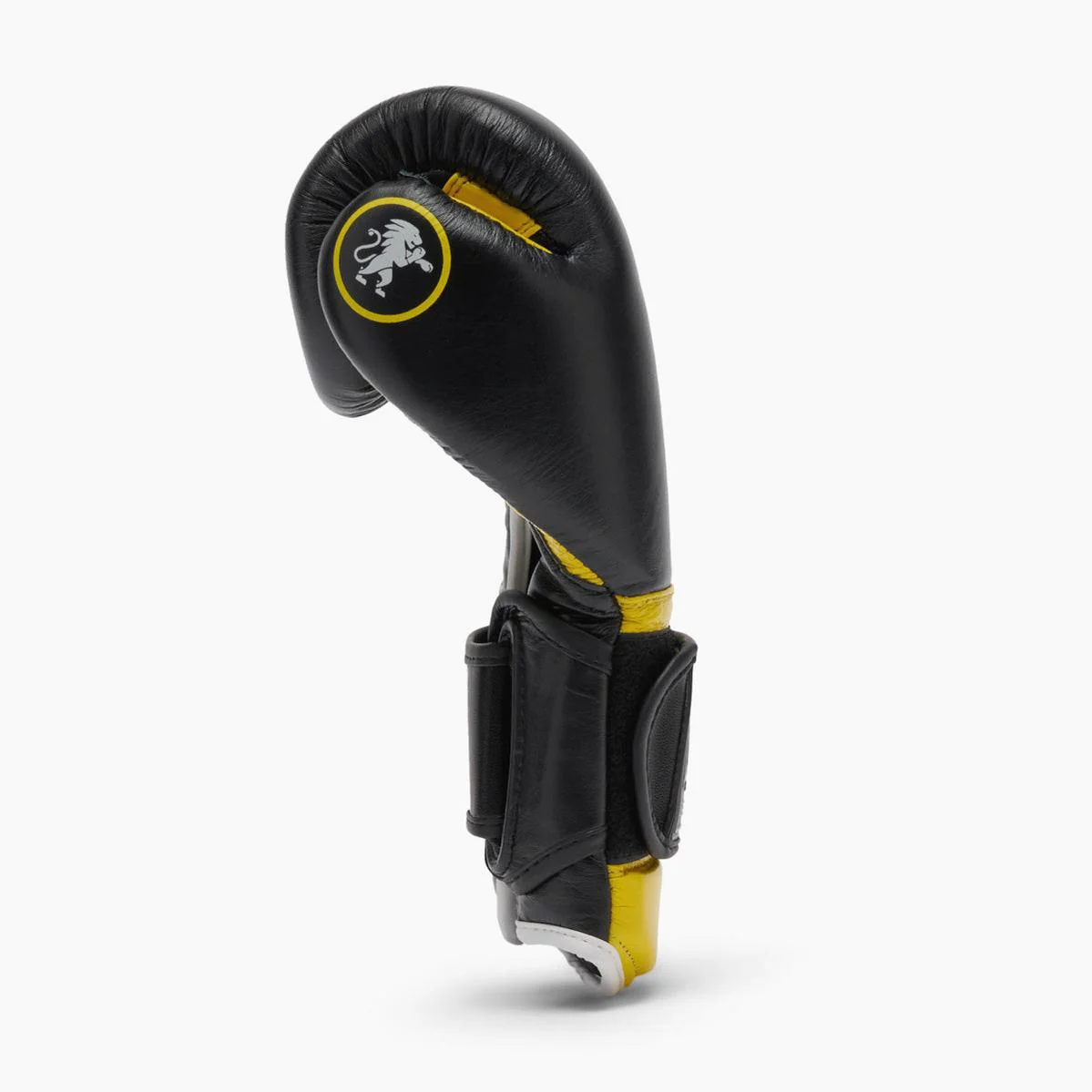 Guantes de boxeo Leone Professional 2 GN115C Amarillo 12 Oz  - Image 4