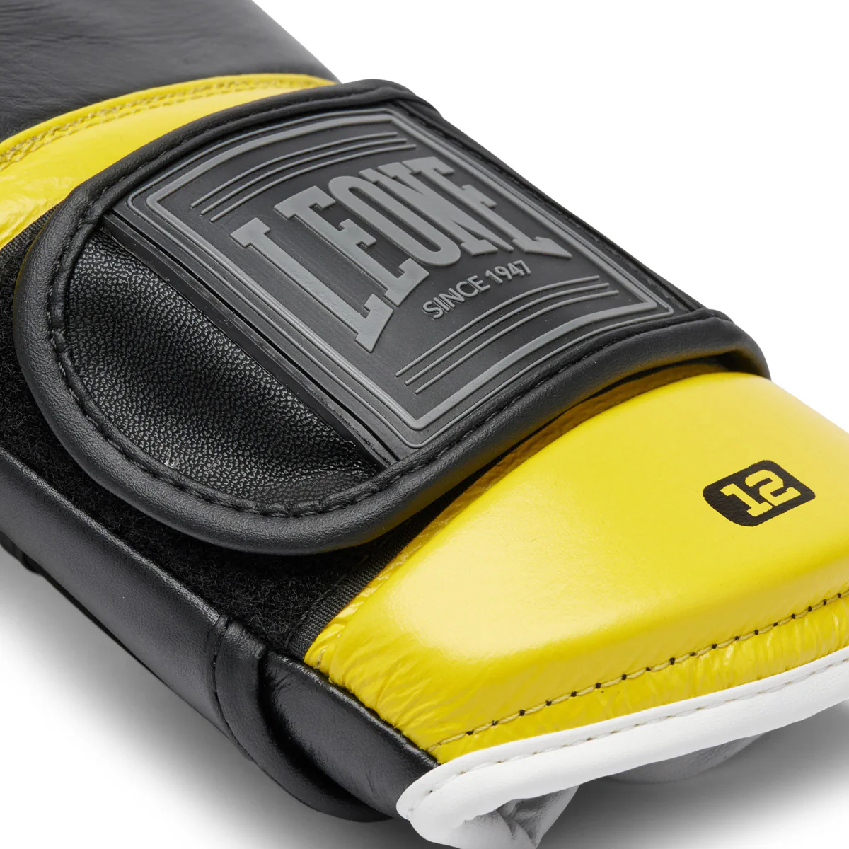 Guantes de boxeo Leone Professional 2 GN115C Amarillo 12 Oz  - Image 5