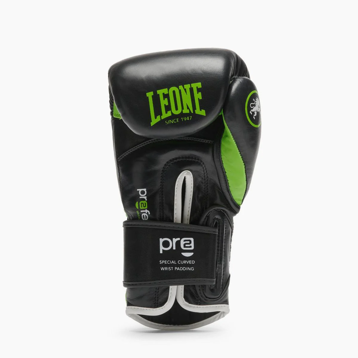 Guantes de boxeo Leone Professional 2 GN115C Verde 10 Oz - Image 4