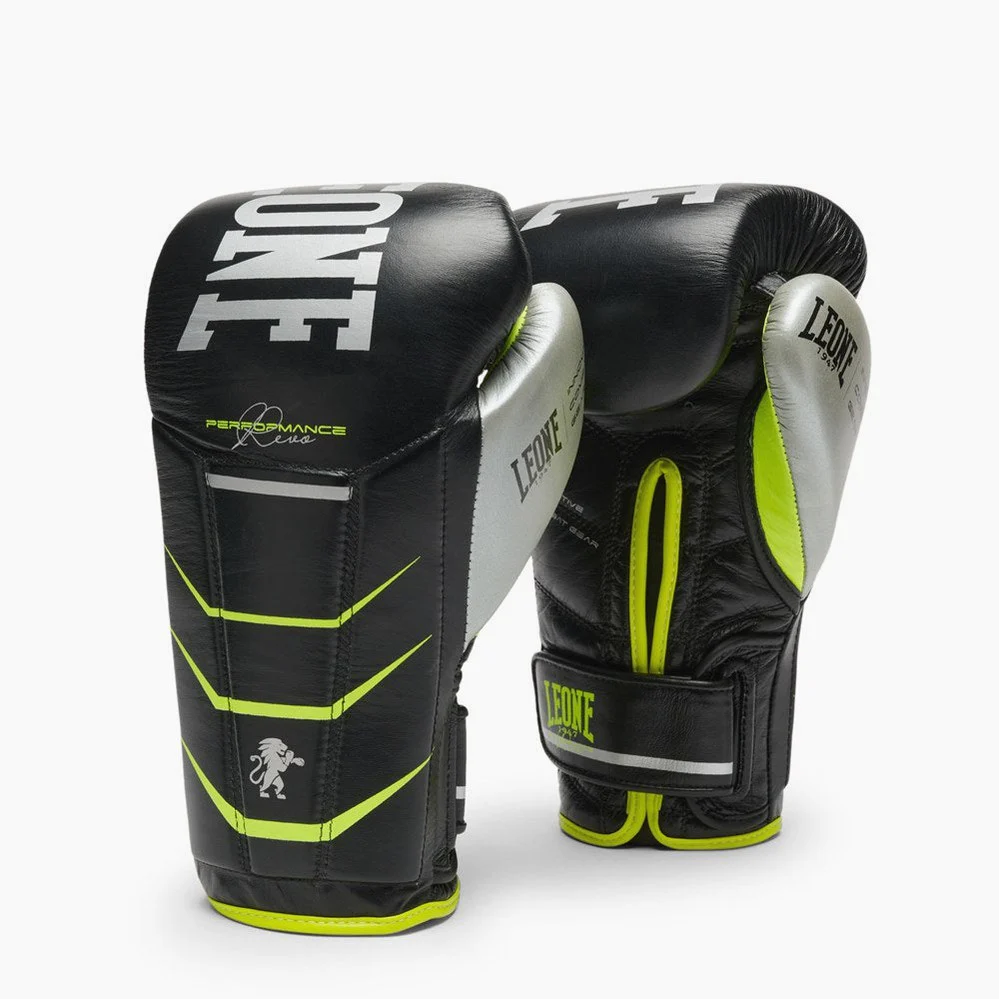 Guantes de boxeo Leone Revo Rendimiento Fluo GN110F 