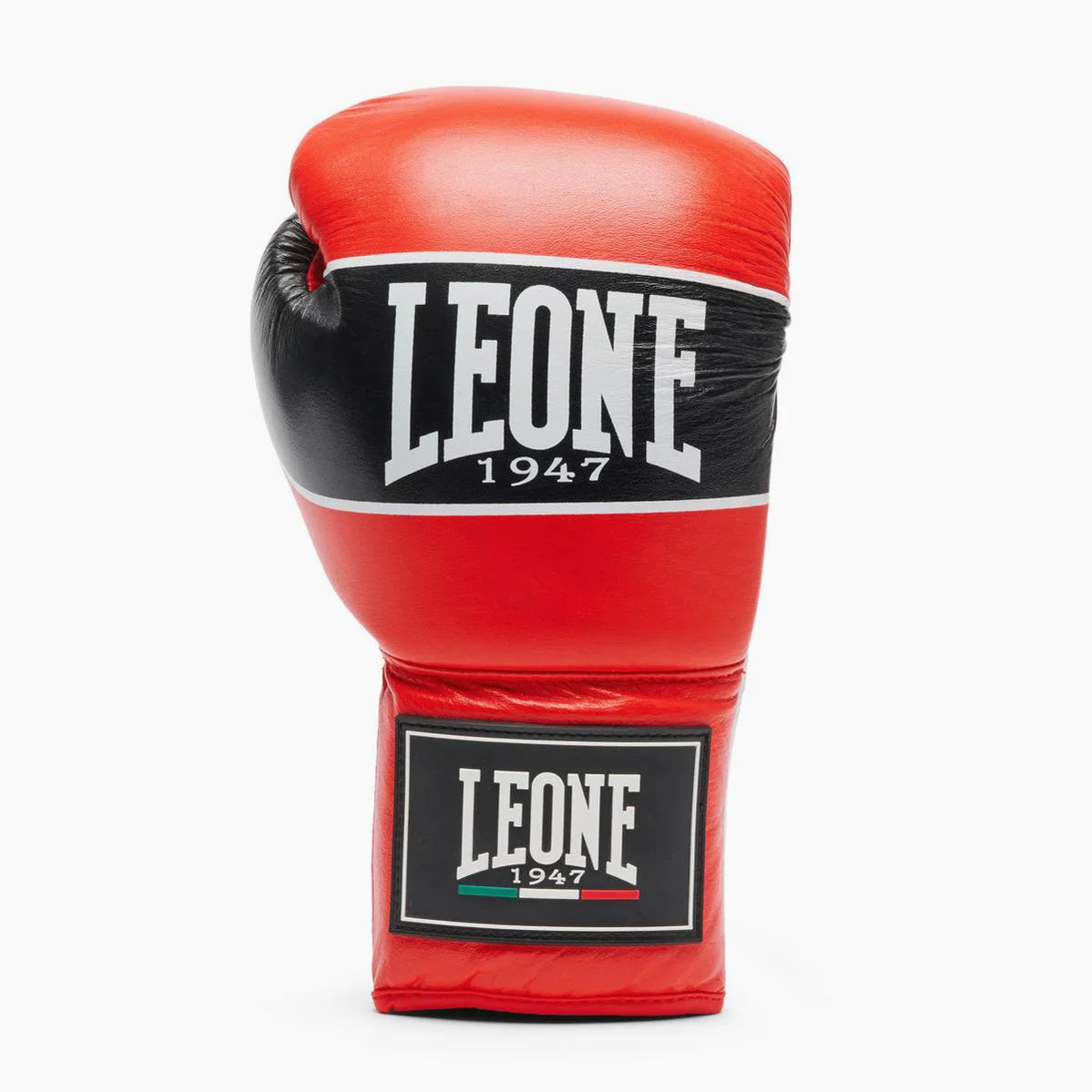 Guantes de boxeo Leone Shock Pro con cordones GN057L Rojo  - Image 2