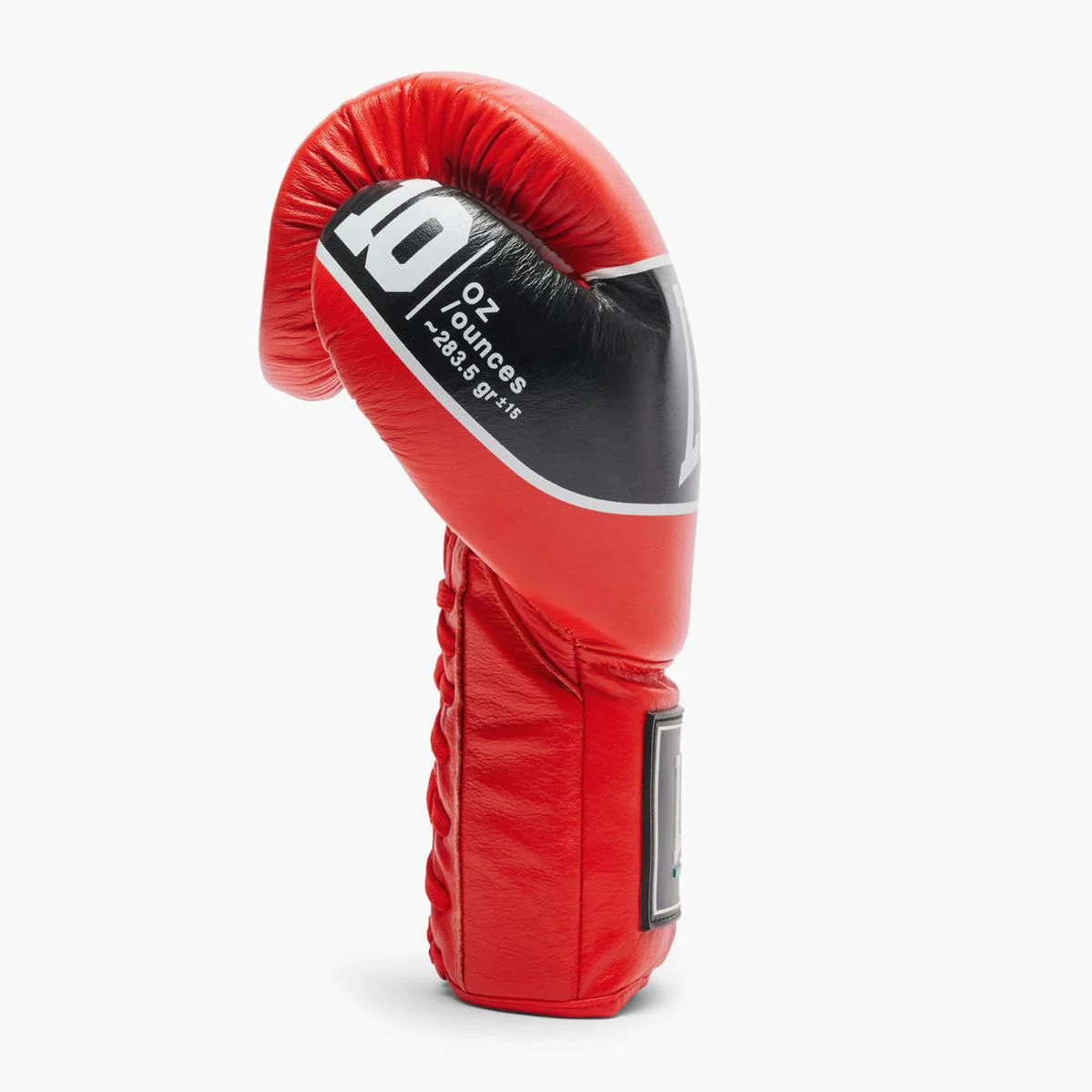 Guantes de boxeo Leone Shock Pro con cordones GN057L Rojo  - Image 3