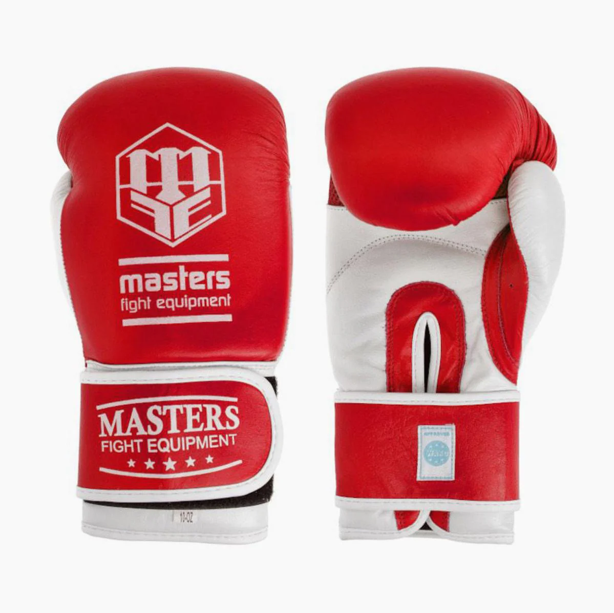 Guantes de boxeo Masters WAKO rojo 