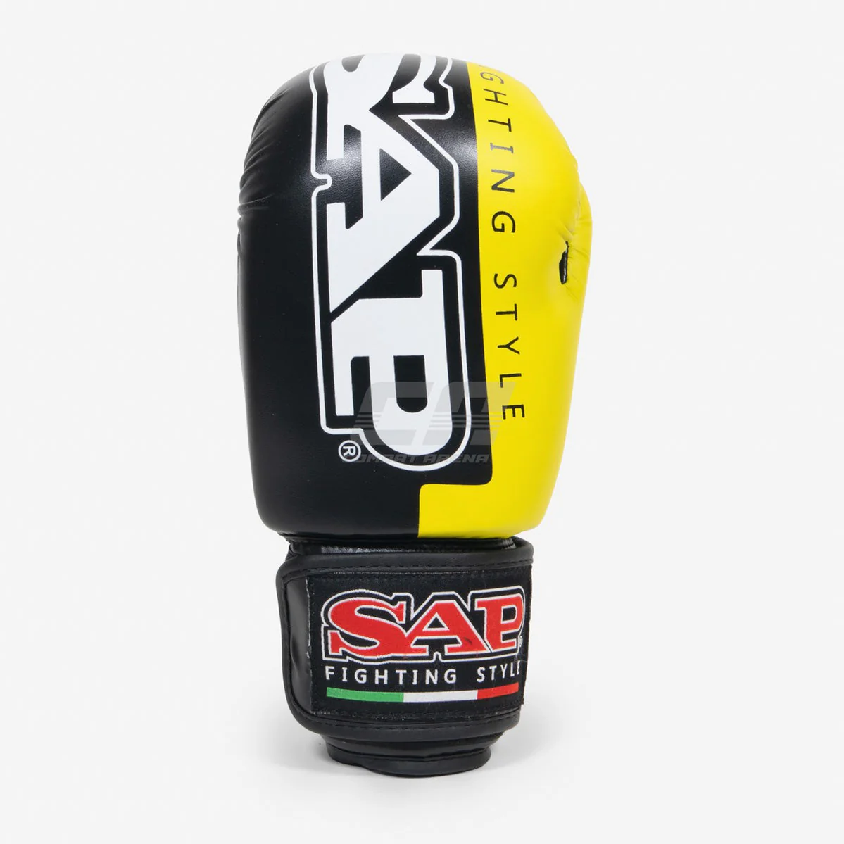 Guantes de boxeo Raptor SAP WAKO Negro-amarillo  - Image 3