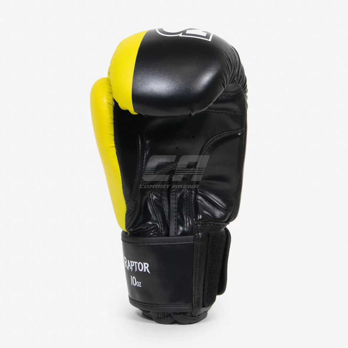Guantes de boxeo Raptor SAP WAKO Negro-amarillo  - Image 5