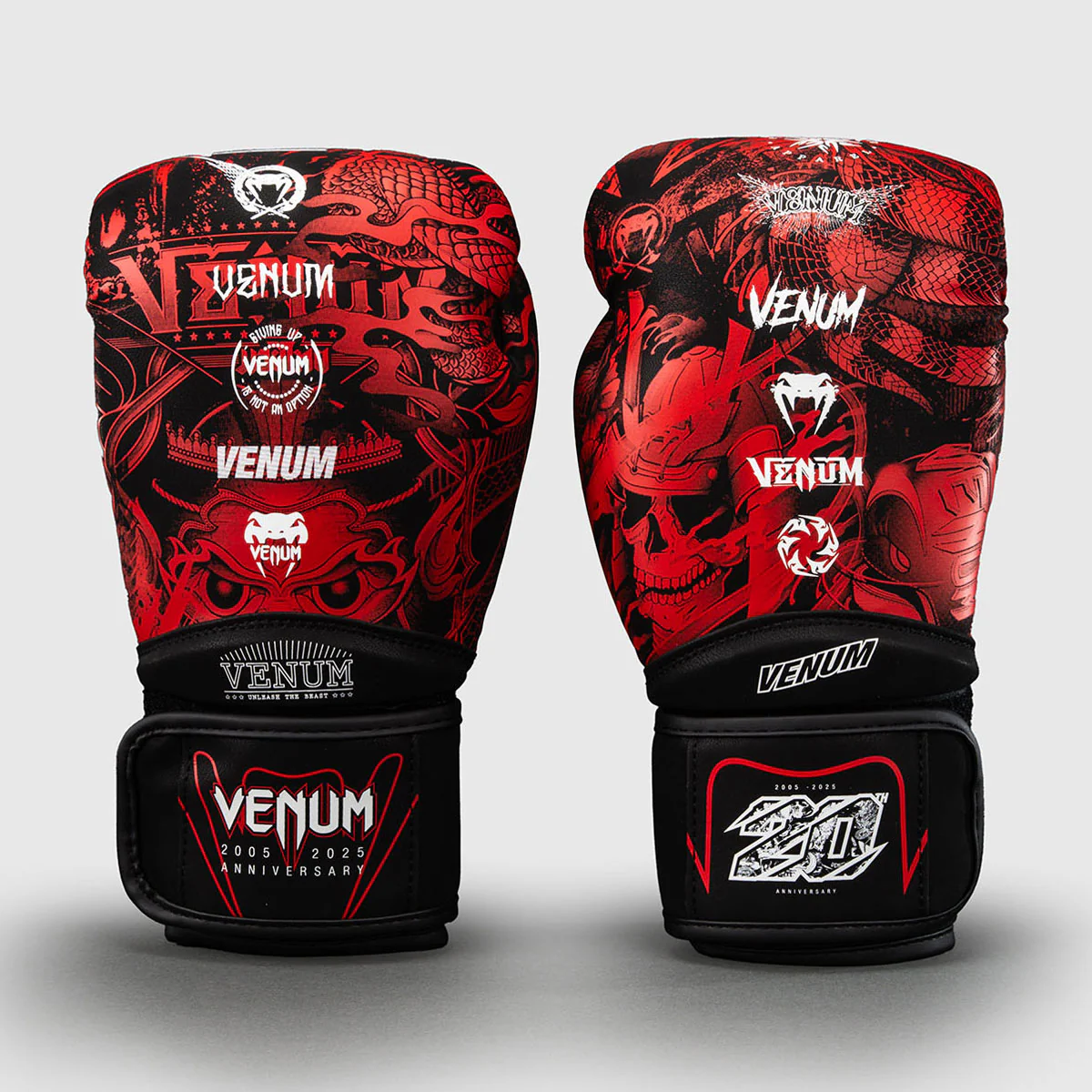 Guantes de boxeo Venum 20th Anniversary Negro-rojo  - Image 3