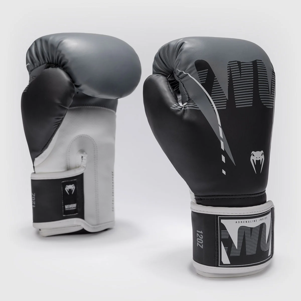 Guantes de boxeo Venum Adrenaline Negro-gris 